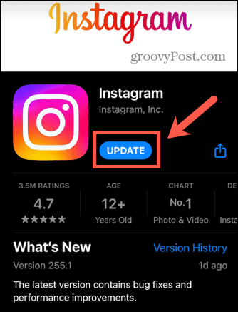 aplikácia na aktualizáciu instagramu