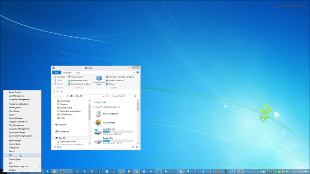 Pozadie pracovnej plochy systému Windows 8.1