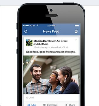 facebook mobilná aplikácia