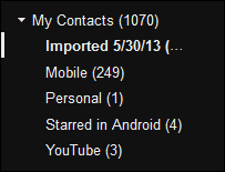 outlook.com na import kontaktov z Gmailu