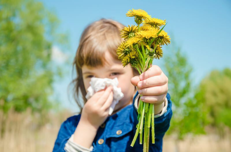 Príznaky jarnej alergie u batoliat a detí!