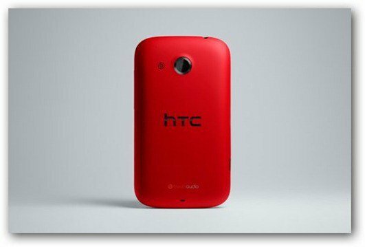 HTC Desire C- červená