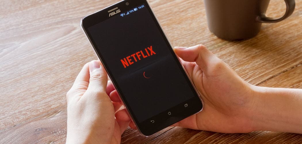 Obmedzte množstvo dát, ktoré používa Netflix pri prezeraní z telefónu