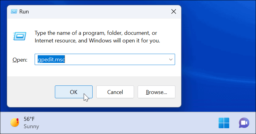 spustiť zabrániť rýchlym úpravám nastavení v systéme Windows 11
