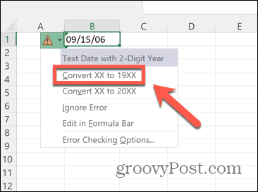 Excel previesť na 1900