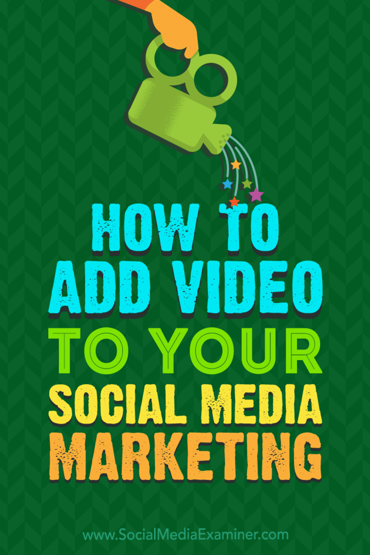 Ako pridať video do marketingu na sociálnych sieťach od Alexa Yorku v prieskumníkovi sociálnych médií.