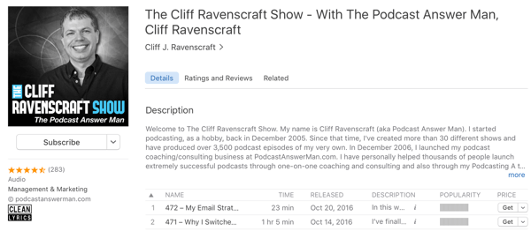 šou ravenscraft show