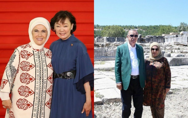 Satelit prvej dámy Erdoganovej je v štýle trendového šálu z roku 2019
