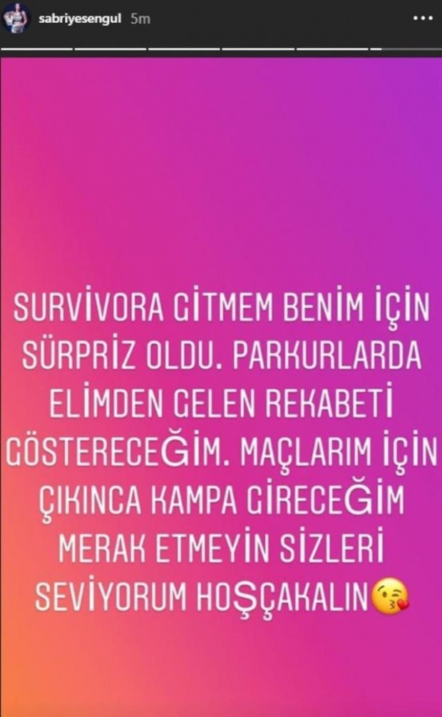 Sabriye Şengül je opäť v Survivor!