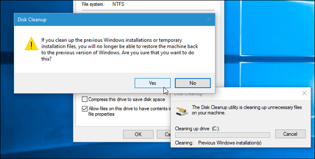 Aktualizácia systému Windows 10. novembra: Získajte späť 20 GB miesta na disku