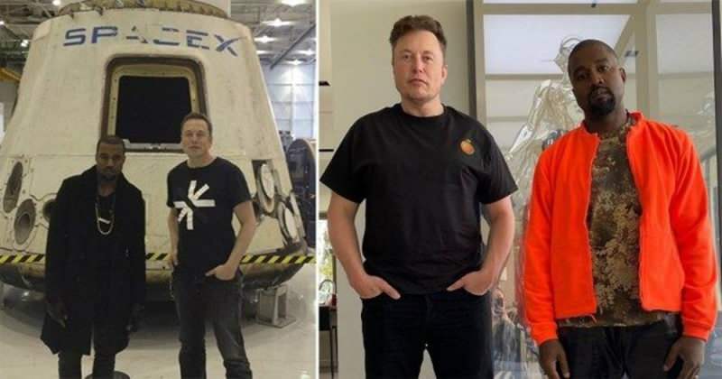 Elon pižmo a kanye západne