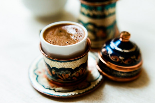 ako pripraviť tureckú kávu