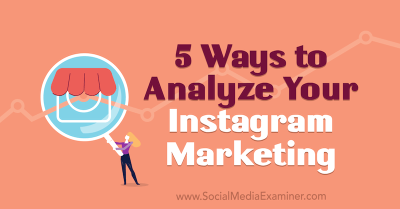 5 spôsobov, ako analyzovať svoj Instagramový marketing od Tammy Cannon v prieskumníkovi sociálnych médií.