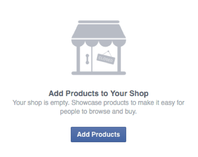 pridávať výrobky do facebookového obchodu