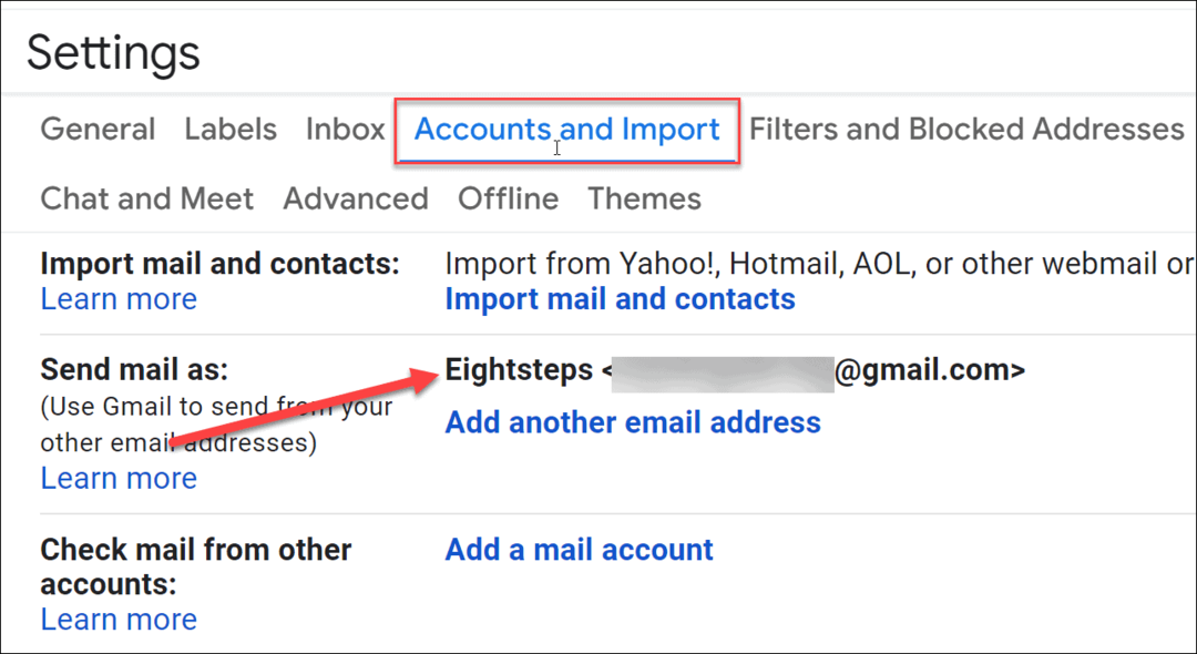 nové zobrazované meno gmail