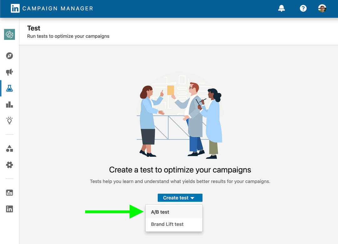 Reklamy na LinkedIn: Ako si A/B otestovať cestu k efektívnym kampaniam: Social Media Examiner