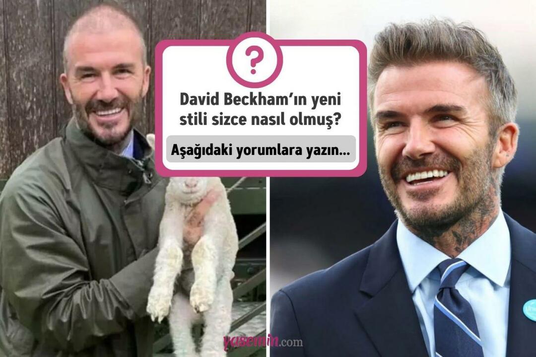 Čo si myslíte o premene Davida Beckhama?