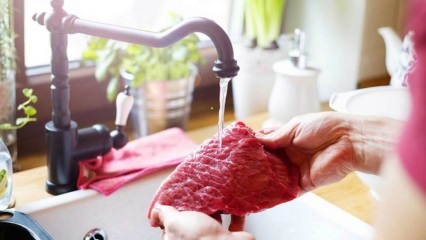 Ako sa mäso umyje? Je mäso solené? Ako by sa malo variť mäso?