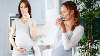 Výhody pitnej vody pre tehotné ženy! Koľko vody by sa malo počas tehotenstva denne skonzumovať? 
