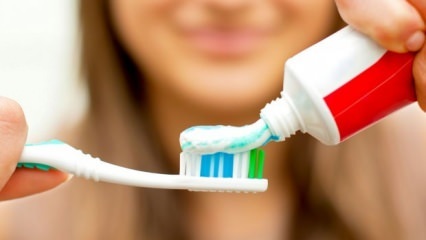 Oblasti, kde môžete použiť zubnú pastu 