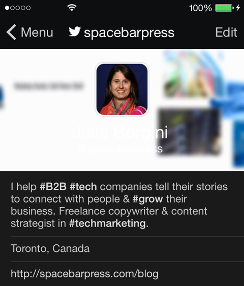 spacbarpress twitter profil na mobile