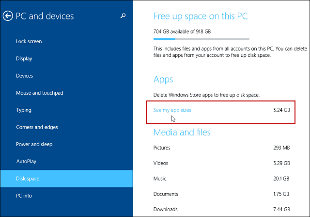 Windows 8.1 Tip: Spravujte moderné aplikácie a uvoľnite miesto na disku