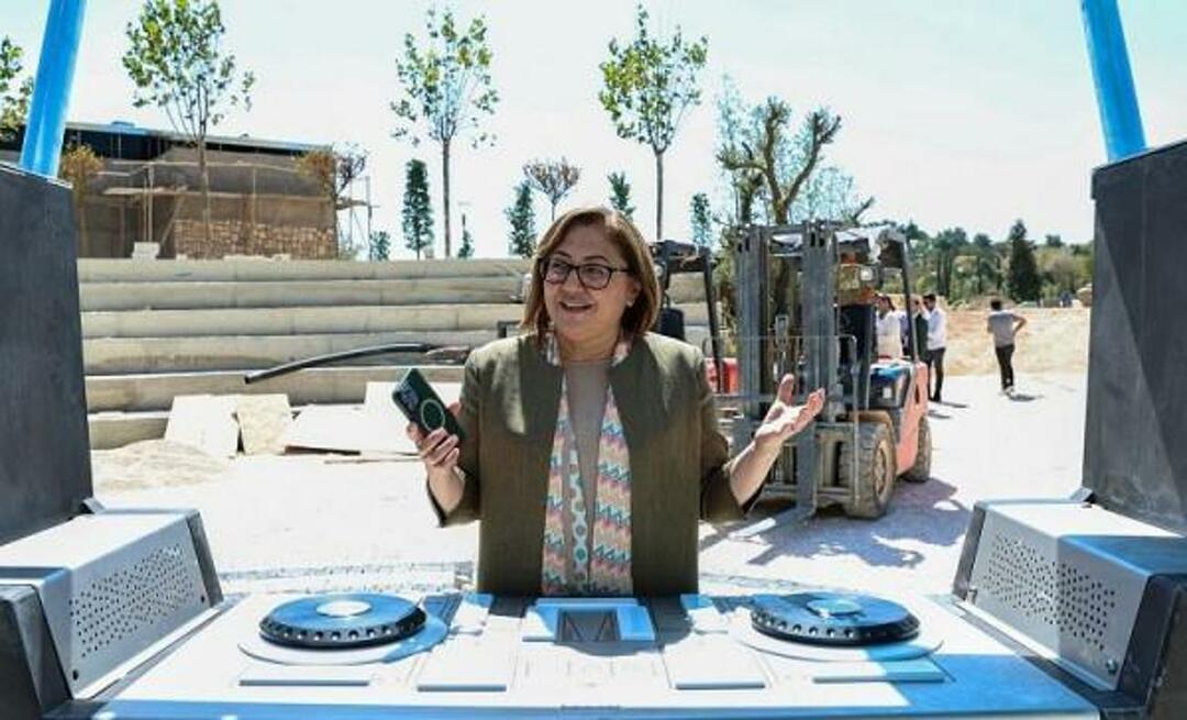 Fatma Şahin ohlásila nový festivalový park Gaziantep takto: „Ak chcete, môžete si ho navrhnúť sami...“