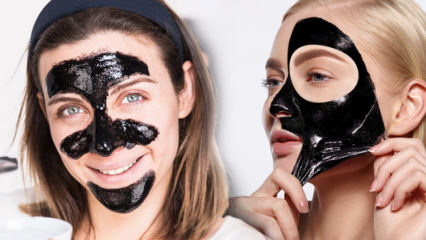 Aké sú výhody čiernej masky? Ako sa na pokožku nanáša čierna maska?