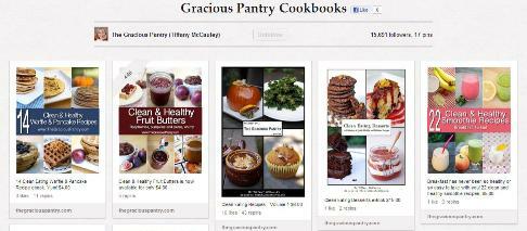 Doska kuchárskych kníh Gracious Pantry