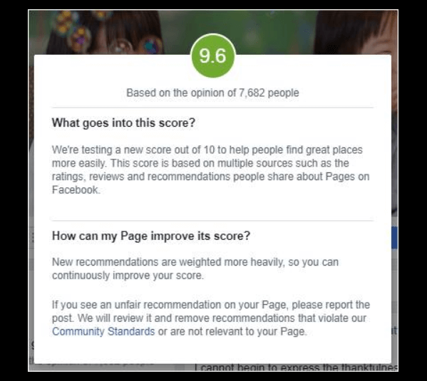 Facebook pridáva na stránky hodnotenie skóre.