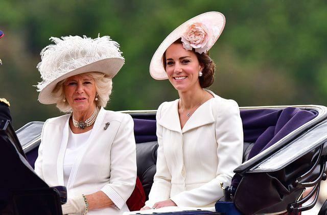 Anglický kráľ III. Charlesova manželka Camilla a Kate Middleton