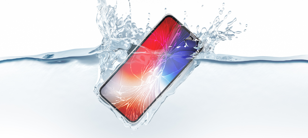 iPhone vo vode