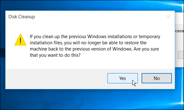Po inovácii na systém Windows 10: Získajte späť miesto na disku