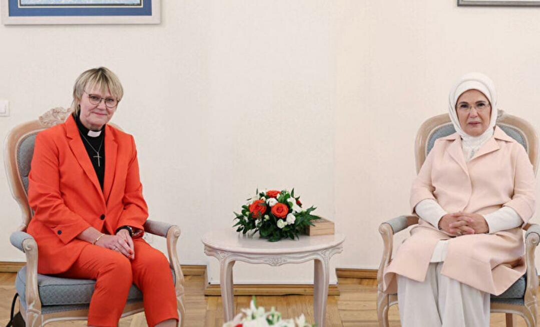Gratulujeme Emine Erdoğan z Birgitty Ed, manželky švédskeho premiéra Ulfa Kristerssona!