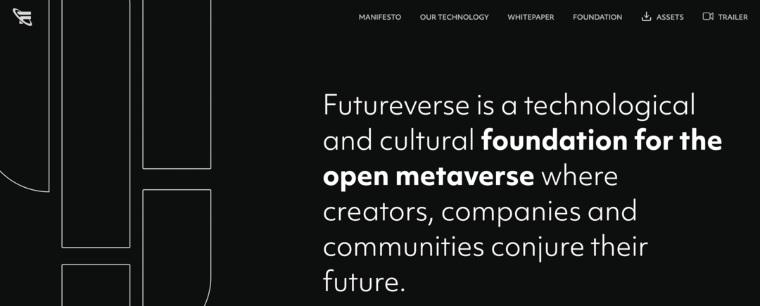futureverse-webová stránka