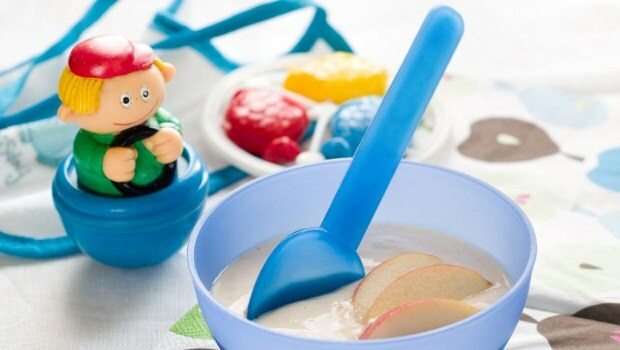 Ovocné pyré recept s jogurtom pre deti