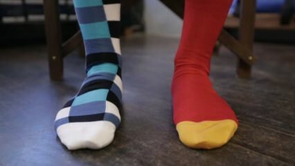 Ako sa hodnotia ponožky, ktoré zostávajú samy o sebe? 