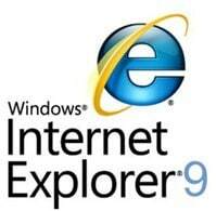 Logo programu Internet Explorer 9