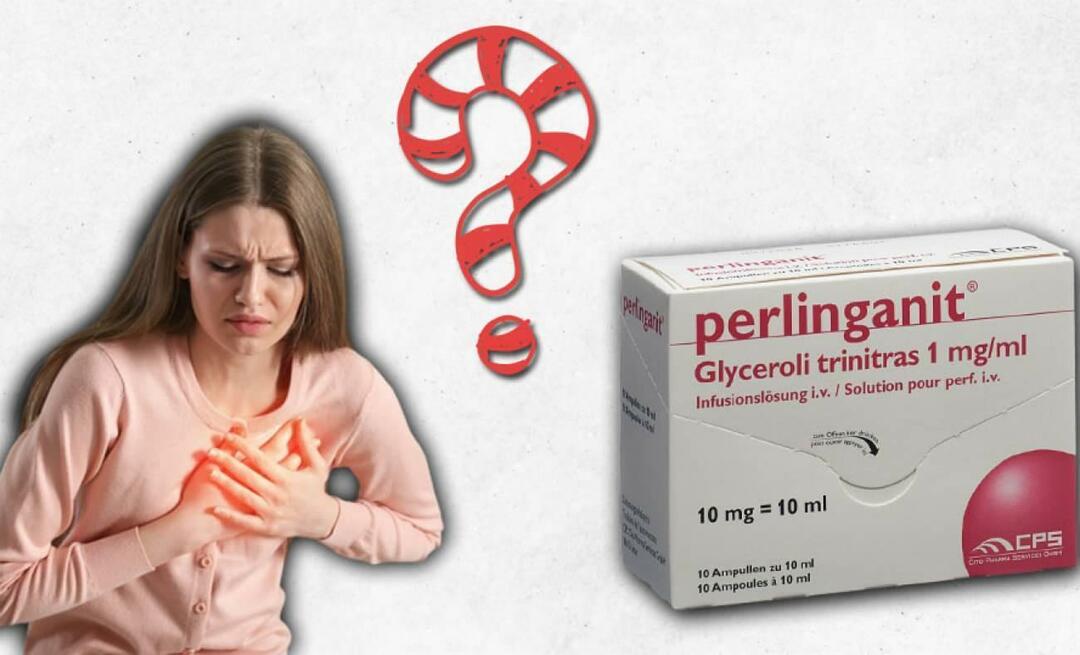 Čo je perlinganit, na čo slúži? Aké sú vedľajšie účinky? Použitie perlinganitu!