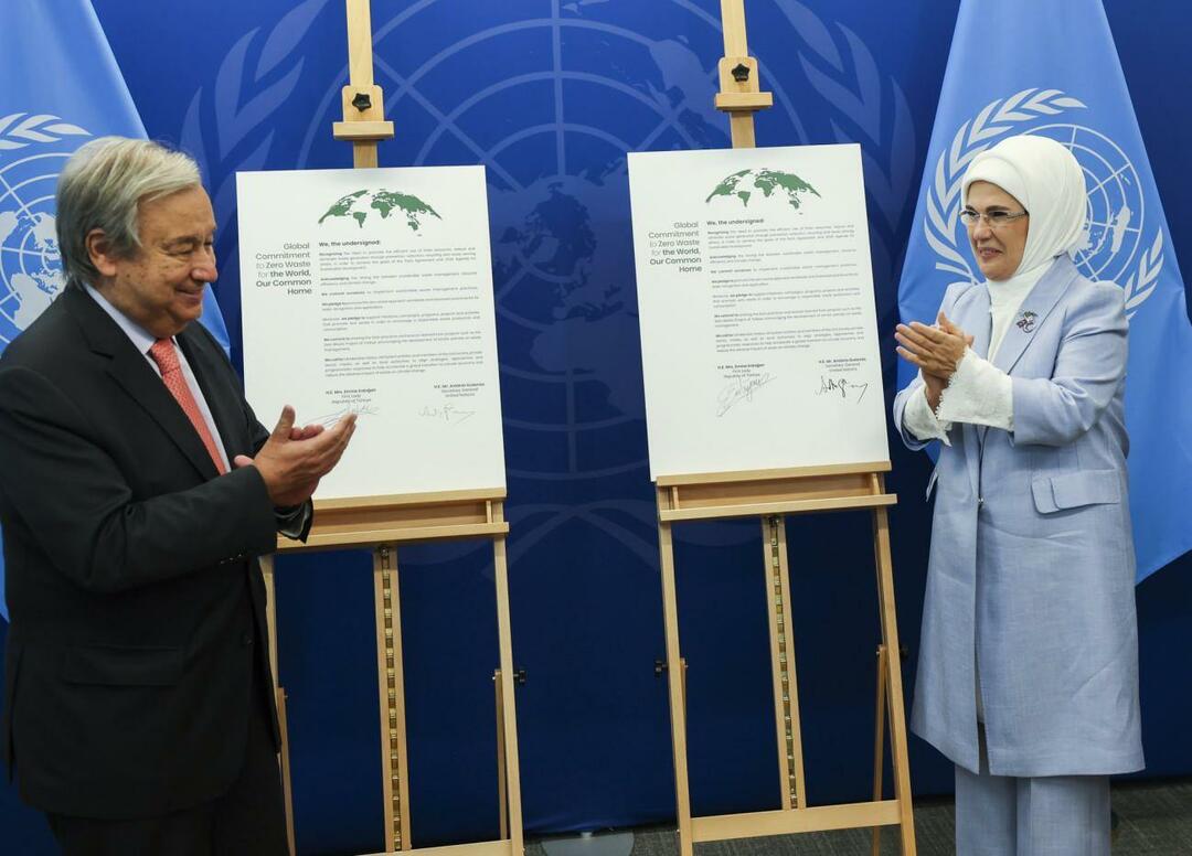 Na pôde OSN bolo podpísané vyhlásenie o dobrej vôli pre projekt Emine Erdoğan, ktorý ide svetu príkladom!