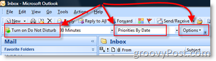 Konfigurácia programu Microsoft Email Prioritizer:: groovyPost.com