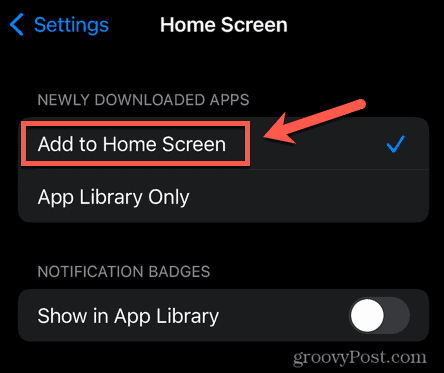 iphone pridať na domovskú obrazovku