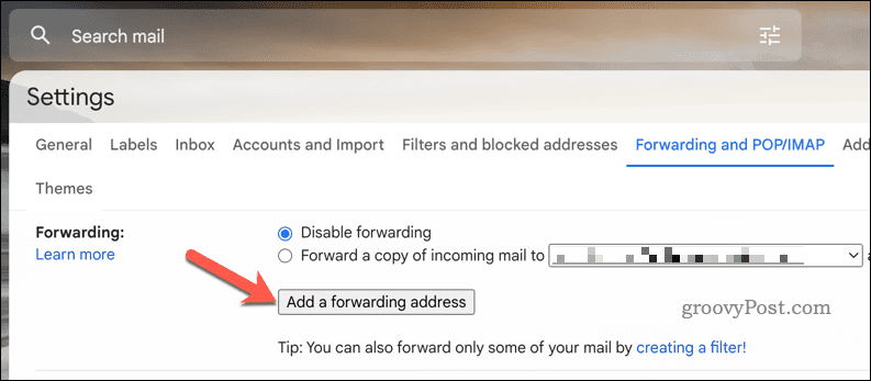 Pridajte adresu Gmail na preposielanie