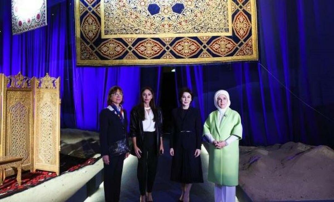 Prvá dáma Erdoğan sa poďakovala Ziroat Mirziyojevovej, manželke prezidenta Uzbekistanu