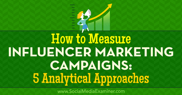 Ako merať marketingové kampane ovplyvňujúcich vplyv: 5 analytických prístupov Marcela de Vivo k prieskumníkovi sociálnych médií.