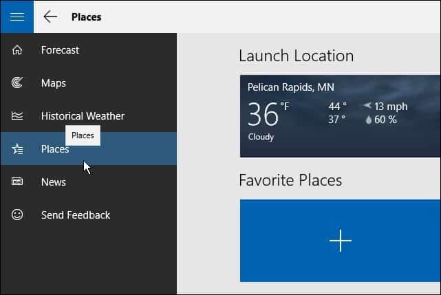 Windows 10 Tip: Pridajte do aplikácie Počasie viac miest