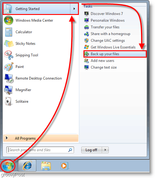 Windows 7: Vytvorte spustenie obrazu systému a zálohujte svoje súbory