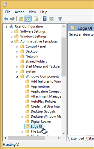 Windows 8.1 Editor politiky skupiny