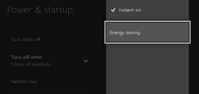 Tip pre konzolu Xbox One: Povoľte režim úspory energie