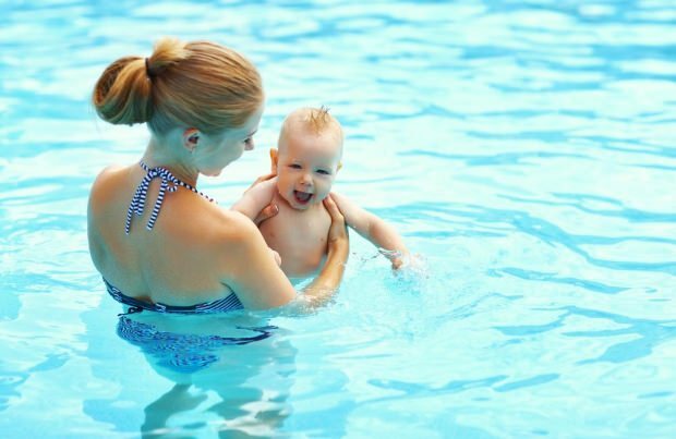 Kedy môžu brať deti do bazéna?